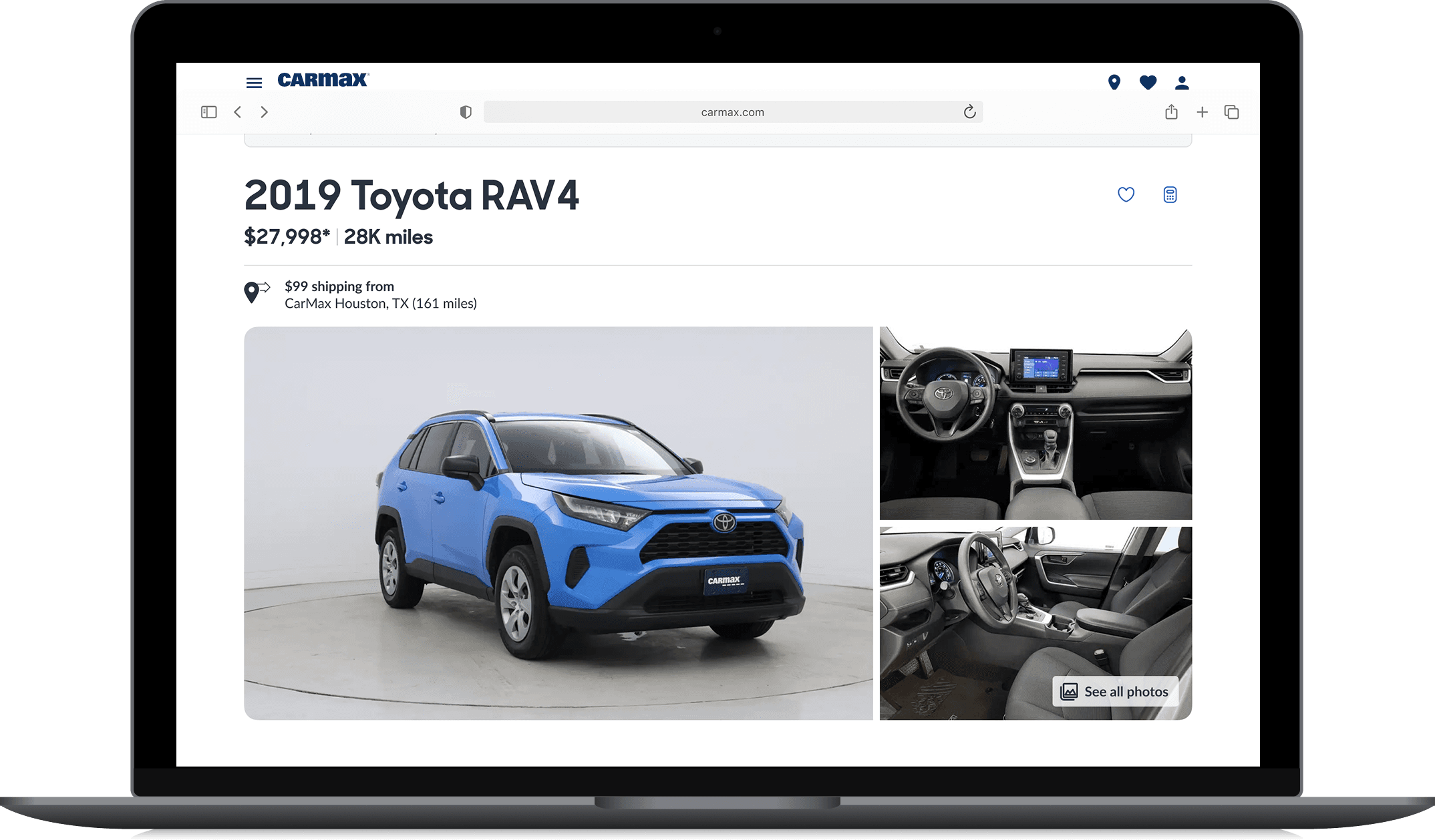 Vehicle Landing Page preview 3